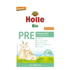 Holle PRE Modermælkserstatning Gedemælk Ø - Fra 0 mdr. (400 g)