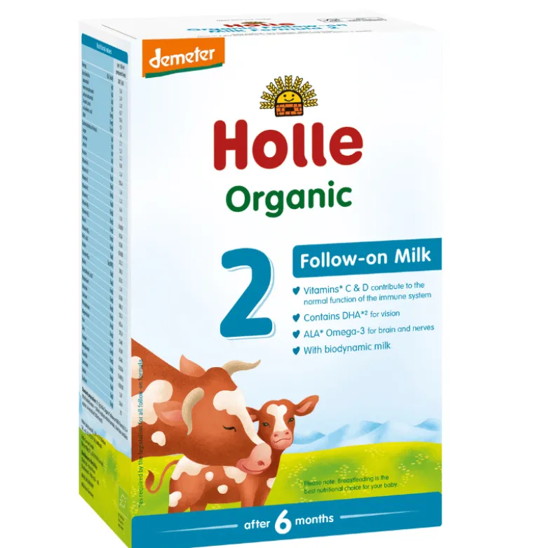 Holle Tilskudsmælk 2 Ø (600 g)