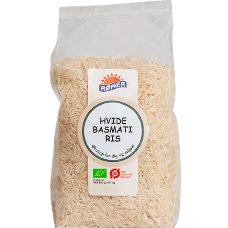 Hvide Basmati Ris Ø (500 gr)
