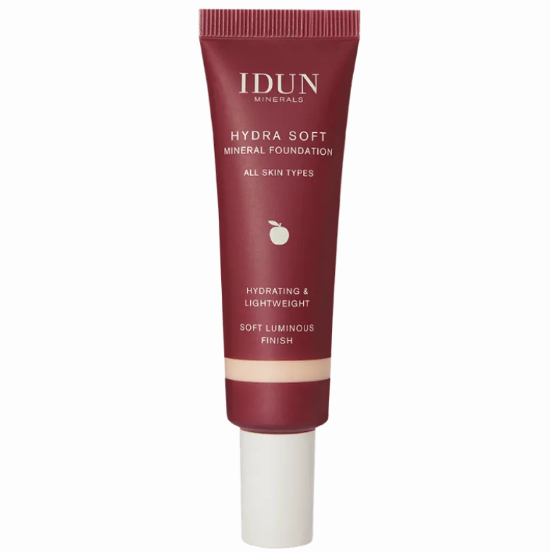 IDUN Minerals Hydra Soft Mineral Foundation Saga (30 ml)