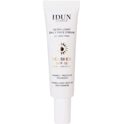 IDUN Minerals Solsken Daily Face Cream SPF 50 (30 ml)