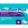 Imodium Plus Tabletter 2+125mg (6 stk)