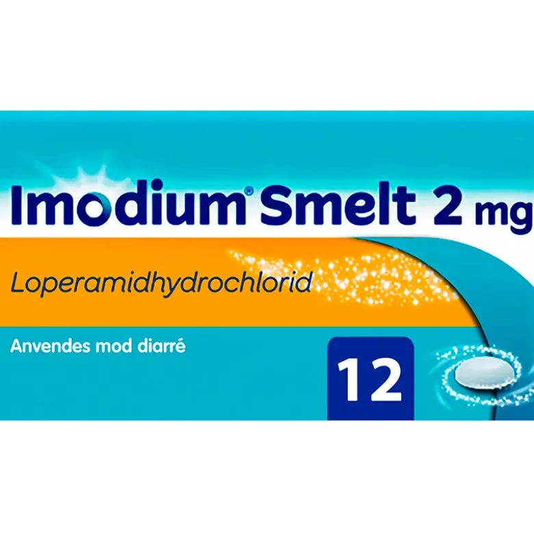 Imodium Smelte Fryse Tablet 2MG (12 stk)