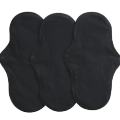 Imse Sanitary Pads Active Regular Black (3 stk)