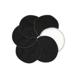 ImseVimse Nursing Pads - Stay Dry, Black (3 sæt)