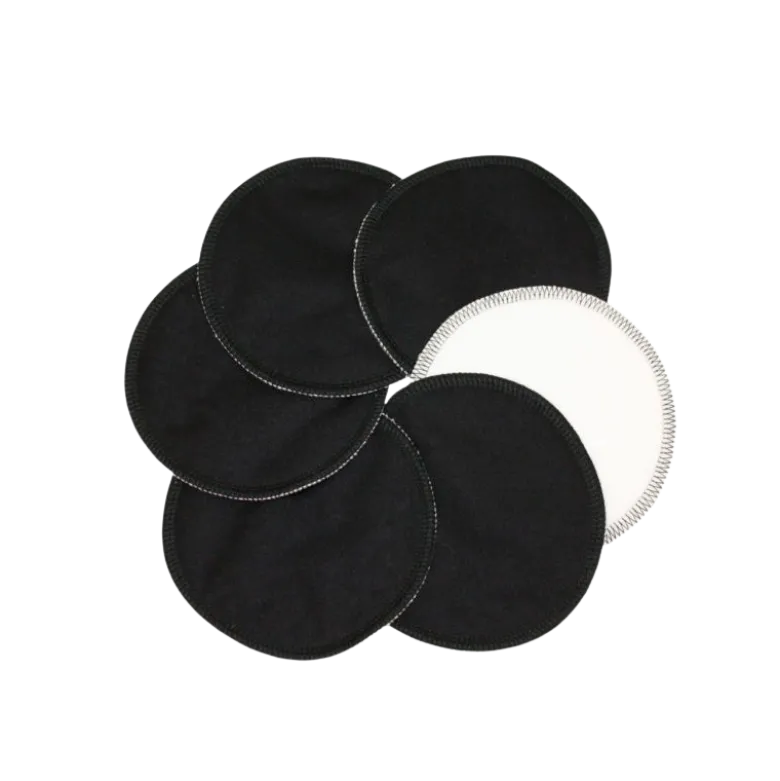 ImseVimse Nursing Pads - Stay Dry, Black (3 sæt)