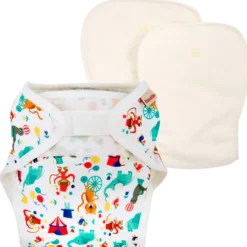 ImseVimse One Size Diaper W. Inserts Circus (1 stk)