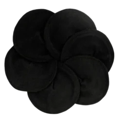 ImseVimse Organic Nursing Pads Cotton - Black (3 sæt)