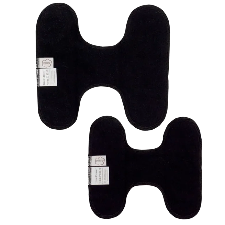 ImseVimse Panty Liners Snap Free - Black (3 pak)