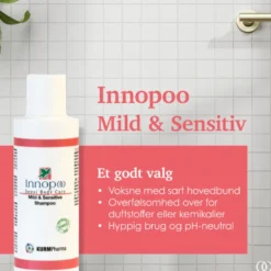 Innopoo Mild og Sensitiv Shampoo (150 ml)