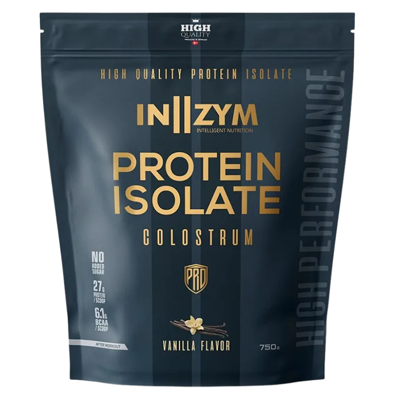 IN||ZYM Protein Isolate Colostrum - Vanilje (750 g)