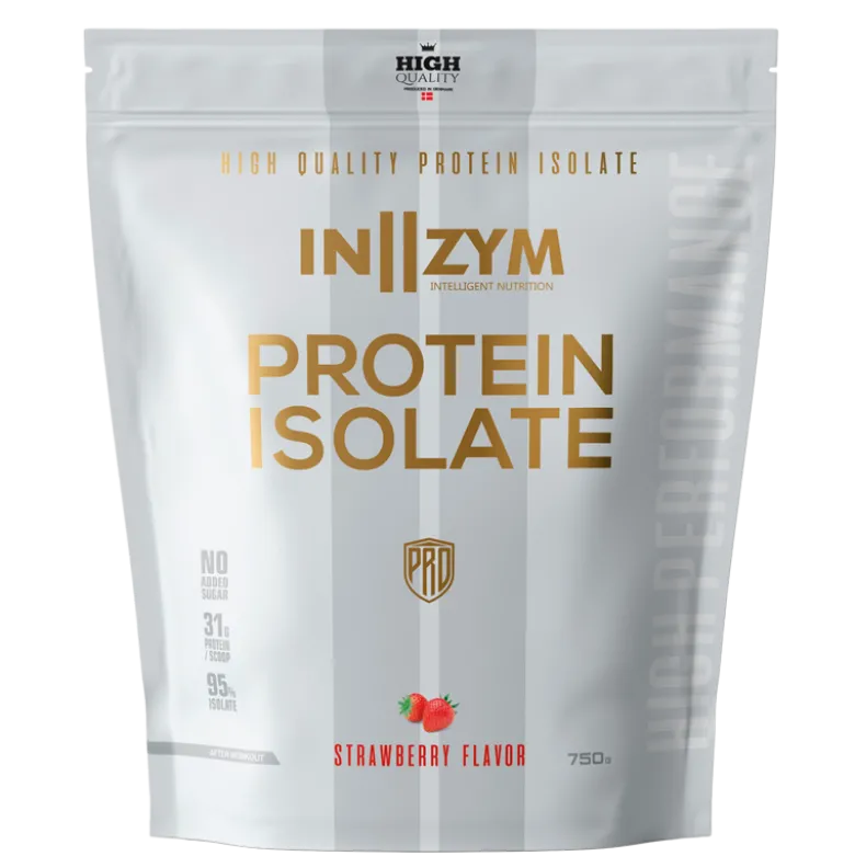 IN||ZYM Protein Isolate - Jordbær (750 g)