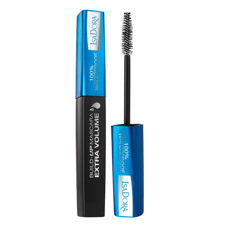 IsaDora Build-Up Mascara Extra Volume Waterproof 20 Black (12 ml)