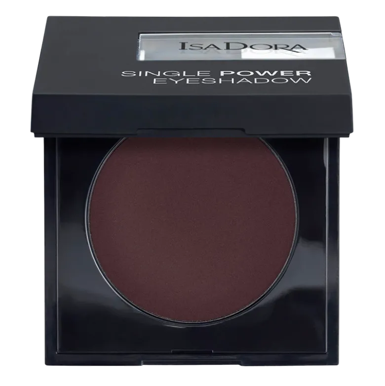IsaDora Single Power Eyeshadow 04 Black Plum (2.2 g)