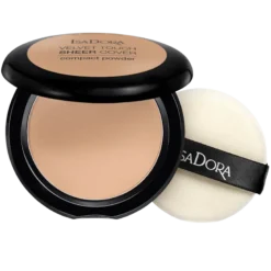 IsaDora Velvet Touch Sheer Cover Compact Powder 45 Neutral Beige (10 g)