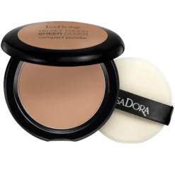 IsaDora Velvet Touch Sheer Cover Compact Powder 48 Neutral Almond (10 g)
