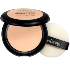 IsaDora Velvet Touch Sheer Cover Compact Powder 42 Warm Vanilla (10 g)