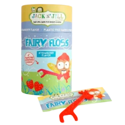 Jack N´Jill Fairy Floss Tandtråd Jordbærsmag (30 stk)