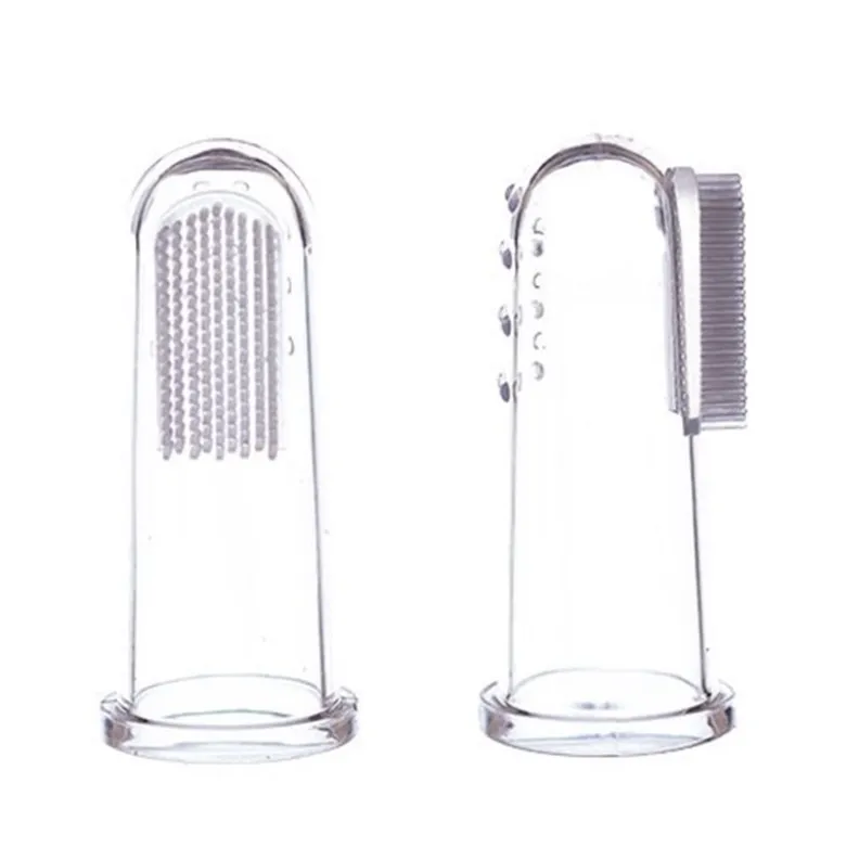 Jack N’ Jill Fingertandbørste silicone (2 stk.)