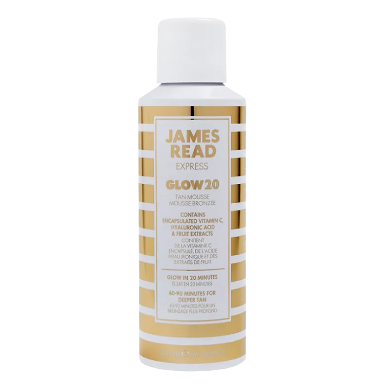 James Read GLOW 20 Express Tan Mousse Body (200 ml)