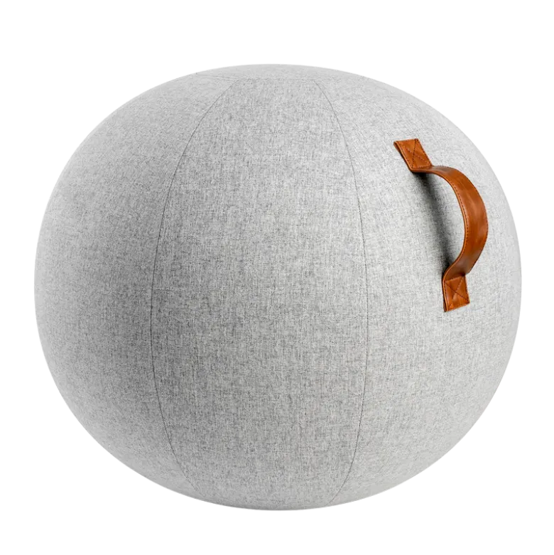 JobOut Balancebold Design Filtstof Lysegrå (1 stk)