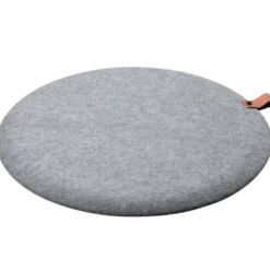 JobOut Ståmåtte Design Rund Lysegrå (1 stk)