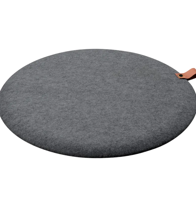 JobOut Ståmåtte Design Rund Mørkegrå (1 stk)