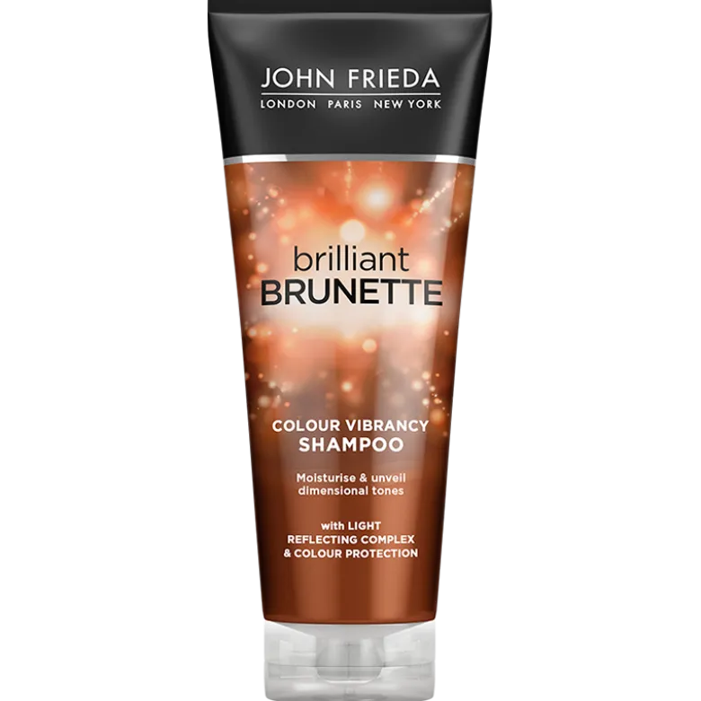 John Frieda Brilliant Brunette Color Vibrancy Shampoo (250 ml)
