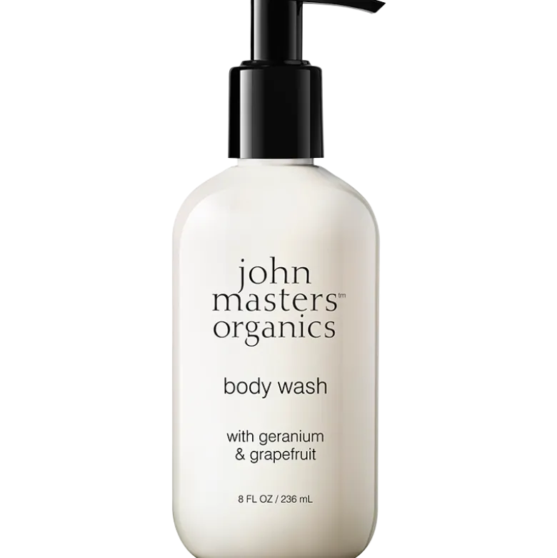 John Masters Organic Body Wash With Geranium & Grapefruit (236 ml)