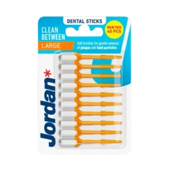 Jordan Clean Between Sticks Large (40 stk)