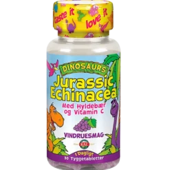 Kal DinoSaurs Jurassic Echinacea med hyldebærsmag (30 tyggetabletter)