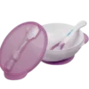 Kidsme Dyb Tallerken m. Sugekop & Temperaturske Plum (1 stk)