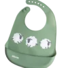 Kidsme Easy Clean Bib Green (1 stk)