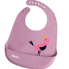 Kidsme Easy Clean Bib Plum (1 stk)