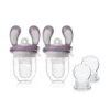 Kidsme Food Feeder Startpak Plum (2 stk)