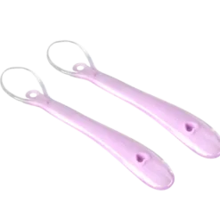 Kidsme Silicone Spoon Lavendel (2 stk)