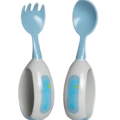 Kidsme Ske & Gaffel Azure (1 sæt)