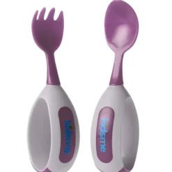 Kidsme Ske & Gaffel Plum (1 sæt)