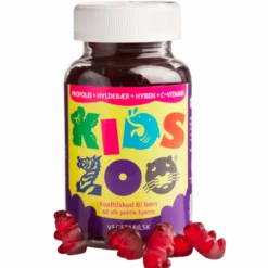 Kids Zoo Propolis m. Hyldebær - Pektin Bjørne (60 stk)