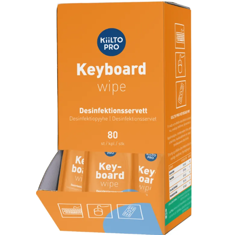 Kiilto Overfladedesinfektion Wipes (80 stk)