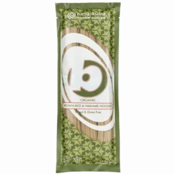 King Soba Brun Ris og Wakame Nudler Ø (250 g)
