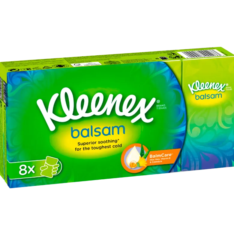 Kleenex Balsam Lomme (10x8 stk)