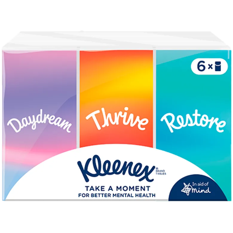 Kleenex Collection Lommetørklæder (6 pk)