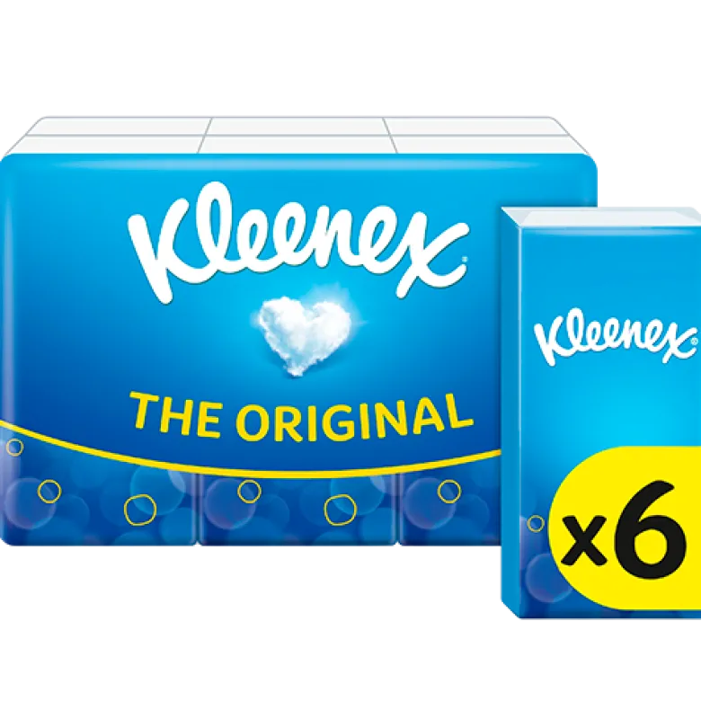 Kleenex Original Lomme (10x6 stk)