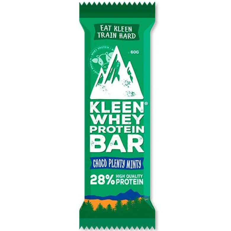 Kleen Whey Proteinbar Choco Plenty Minty (60 g)