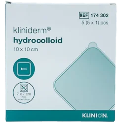 Kliniderm Hydrocolloidbandage - Standard - 10x10 cm (5 stk)
