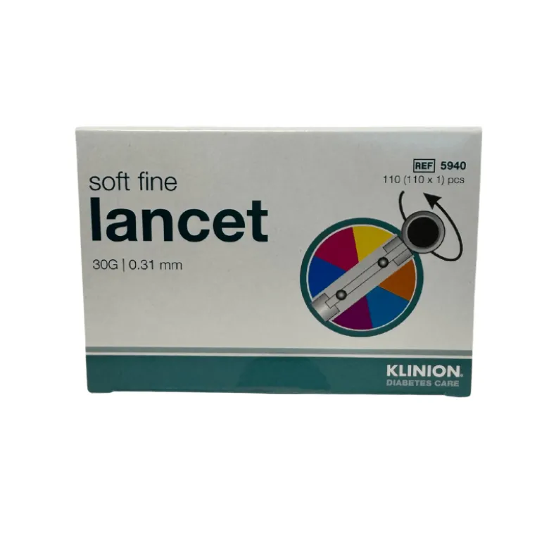 Klinion Softfine Lancet, Steril, 30G (110 stk)