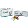 Klinion Soft Fine Lancetter Ass. Farver Steril (110 stk)