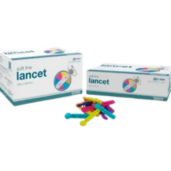 Klinion Soft Fine Lancetter Ass. Farver Steril (110 stk)