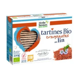 Knækbrød m. hørfrø glutenfri Ø